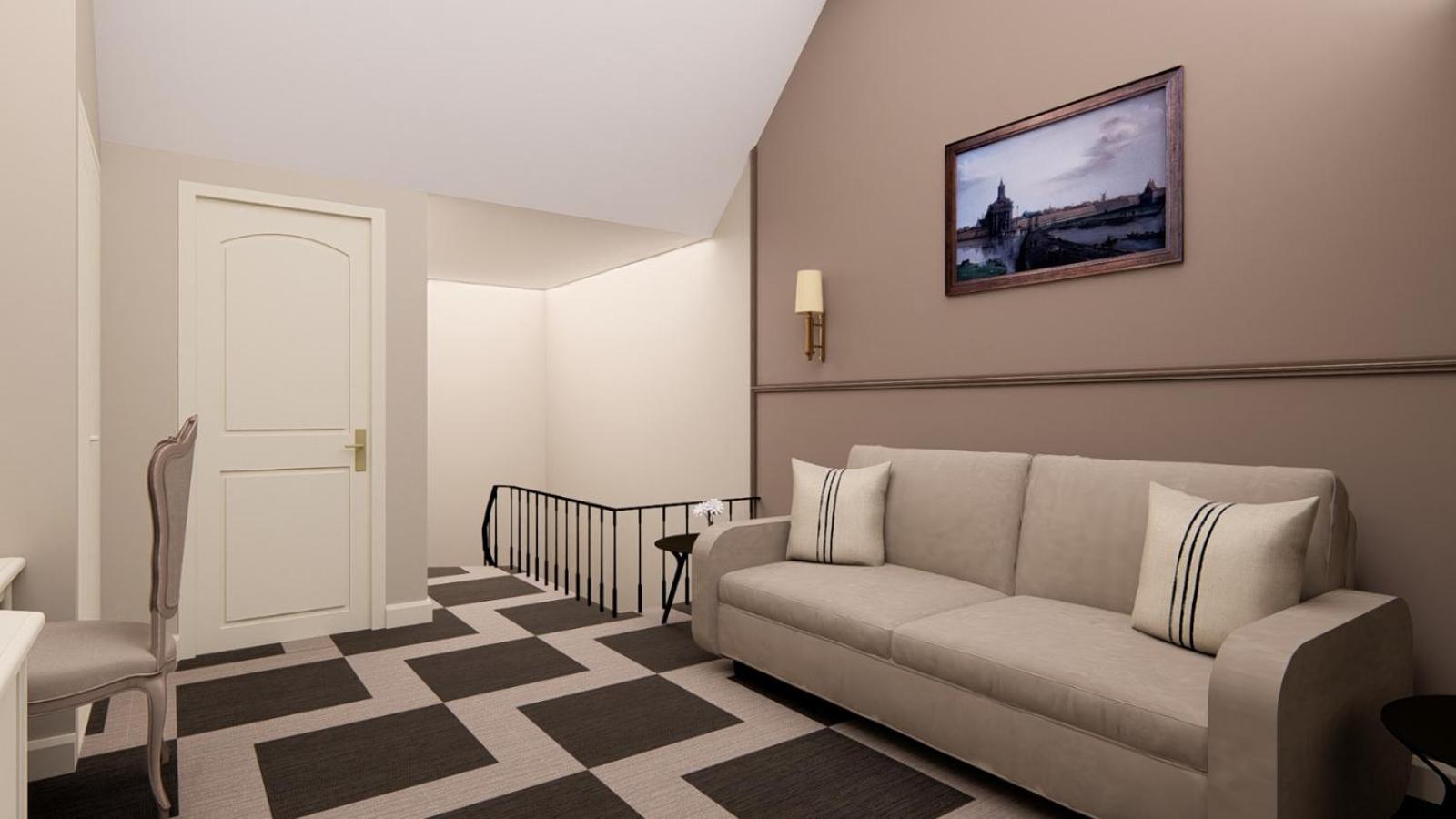 Kremlin Palace Antalya Exterior photo A 3D rendering of a living room